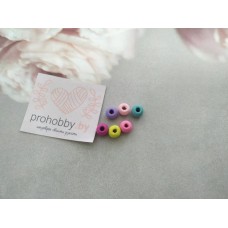 Бусины дерево "Шарики цветные", 0,6 см